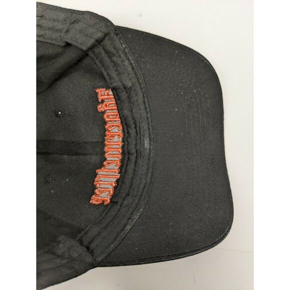Jagermeister Slideback Hat Cap 3D Embroidered Spell Out Front & Embroidered Logo - Picture 11 of 12